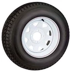 42116 Carlisle Tire 530X12(C) T&w Hole Painted White Spoked Wheel. Fixed Price $163.99.