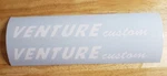 Venture Boat Trailer Decals Stickers Gloss White (2) 25" Usa Fast. Fixed Price $41.74.