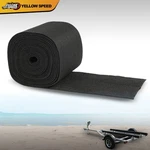 9" X 25' Black Ribbed Bunk Carpet / Marine Boat Trailer Runners Outdoor. Fixed Price $44.44.