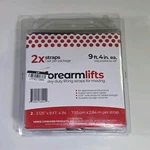 Forearm Lifts Heavy Duty Lifting Straps Pack Black 3.125" X 9'4". Fixed Price $10.00.