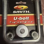 C.e. Smith Zinc U-bolt- 15253A New Package Garage Needs. Fixed Price $24.00.