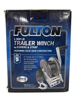 Fulton 142208 1500 Lbs Single Speed Winch With Strap & Cover. Fixed Price $80.96.