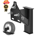 Gadfish Stake Pocket Spare Tire Carrier Mount, 3-NUTS Design Trailer Black. Fixed Price $66.99.