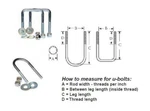Tie Down Engineering U-bolt (pair) Square 86211. Fixed Price $15.99.
