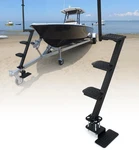 Aupar Heavyduty Boat Trailer Steps With Safety Grab Handle, Nonslip Surface, .... Fixed Price $229.80.