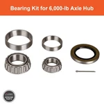 Trailer Bearing Replacement Kit For 6,000-LB. Axle Hub. Fixed Price $34.06.