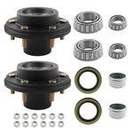Pair Trailer Hubs Convert Mobile Home With Bearings 6000# Lug 6X5.5 Idler Axle. Fixed Price $75.99.
