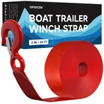 Boat Trailer Winch Strap With Hook 2" X 20' - 10,816LBS Breaking Strength Hea.... Fixed Price $31.42.