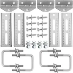 4 Pcs 8" Boat Trailer Bunk Brackets, Galvanized Swivel Top, Pack,. Fixed Price $62.76.