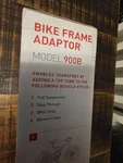 Allen 900B Frame Adaptor Black Enables Non-conventional Bikes Rack. Fixed Price $22.23.