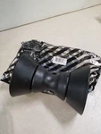 C.e. Smith 29333 4" Bow Bell Roller Assembly - Black Tpr. Fixed Price $23.00.