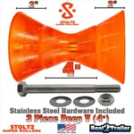 Boat Trailer Roller Deep V With Large Bell Ends Stoltz Polyurethane ULT-4. Fixed Price $48.99.
