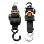 Camco Retractable Tie Down Straps - 2" Width 6 Dual Hooks 50031. Fixed Price $75.95.