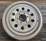 (qty 1) Dexstar Silver Mod Steel 10-HOLE Trailer Wheel Rim 16X6 6X139.7 0MM. Fixed Price $90.19.