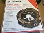 Lippert Components 296652, 7000# 12" X Rh Electric Self Adjusting Brake Assy.. Fixed Price $47.60.