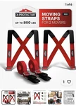 X-protector Moving Straps 2 Pairs Lifting For Movers. Fixed Price $25.65.