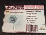 C.e. Smith 4 Lug Complete Trailer Hub Kit 13110 Pre-greased Studded Cast Iron. Fixed Price $67.99.