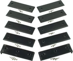 E-z Boat Trailer Slides And 8 Pads (3"X10") + 2 Bunkenders, Black. Fixed Price $68.98.