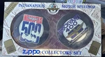 Nos Unfired Zippo Boxed Lighter Set Indy 500 Brickyard 400 Nascar. Fixed Price $124.99.