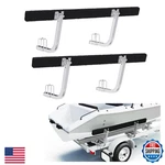Ecotric 61" Adj. Galvanized Steel Boat Trailer Bunk Guide-on Rails 2-PACK. Fixed Price $130.88.