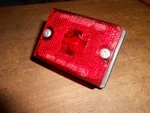 Nos Wesbar 30-005 Red Clearance Light 3/4" X 2". Fixed Price $8.19.