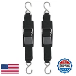 Boatbuckle Stainless Steel Kwik-lok Transom Tie-down, 2-INCH X 2-FEET. Fixed Price $63.70.