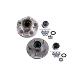 2) Boat Trailer Galvanized Hub Kit Lug 1-3/8" X -1/16" Bearing 3,500 Greased. Fixed Price $97.99.