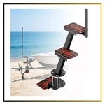 3-STEP Boat Trailer Tongue Steps Ladder With Safety Handle Eva 700LB Capacity. Fixed Price $233.00.
