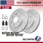 Front Control Arm Tie Rod End & Brake Rotor Pad Set For 2000-2006 Tahoe Escalade. Fixed Price $155.52.