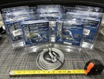 12 Qty! Bulk Lot- Fulton 3/16" X 25' Winch Cable W/hook 2800LB WC325 0100 -new. Fixed Price $255.00.