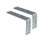 Tie Down 81231 Galvanized Steel Flush Mount Bolt-on Plastic Fender Brackets Pair. Fixed Price $31.75.