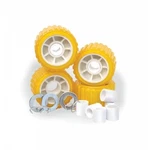 Tie Down 86144 Marine Boat Trailer Ribbed Wobble Roller Kit, 5" 4-PACK, Amber. Fixed Price $64.33.