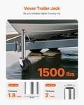 1500LB Swivel Trailer Jack W/ Wheel 12" Lift For Rv Boat Utility. Fixed Price $70.99.