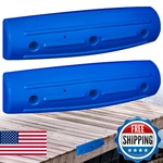 Jyincped Dock Fender Bumper Marine Inflatable Boat Side Guard 17IN Blue 2-PACK. Fixed Price $66.07.