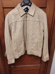 Wilsons Light Brown Leather Jacket Julian Sz Large Lt - Md Weight. Fixed Price $60.00.