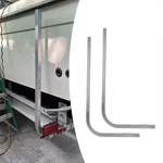 Boat Trailer Guide Poles Aluminum Square Upright 1/2" 46" Tall Pair. Fixed Price $71.07.