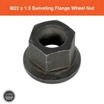 Hex Swiveling Flange Wheel Nut - M22 1.5. Fixed Price $31.67.