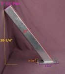 Ez Loader Boat Trailer 3" X Winch Stand Head Post Galvanized 250-017761-10. Fixed Price $121.95.
