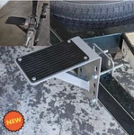 Non-slip Rubber Trailer Step 300LB Max Load Boat Heavy Duty Stainless Steel Pad. Fixed Price $47.88.