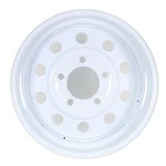 Ecustomrim Trailer Wheel Inch 14X5.5 Lug On 4.5 Center White Modular. Fixed Price $59.99.