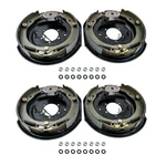 4PCS 12" Electric Trailer Brake Assembly Left Right Side 5000-7000 Axle. Fixed Price $187.50.