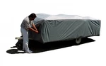 Adco 12290 Pop Up Trailer Sfs Aqua Shed Cover - To 8' , Gray. Fixed Price $172.69.