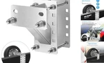 Spare Tire Carrier, Yaheeda Stainless Steel Trailer Mount,holds Up To 150. Fixed Price $56.95.