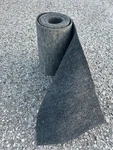 Charcoal Uv Resistant Ribbed Bunk Carpet / Marine Boat Trailer 18" X 100'. Fixed Price $149.95.