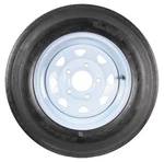 Trailer Tire Rim Assembly 5.30-12 530-12 Inch Lug White Spoke Wheel. Fixed Price $80.29.