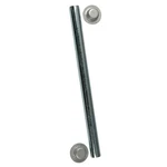 C.e. Smith 10700A Package Roller Shaft 1/2" X 5-1/4" Cap Nuts Zinc. Fixed Price $13.00.