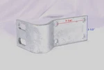 Ez Loader Boat Trailer Bent Strap Fender Mounting Bracket 8" Or 12" Wheels. Fixed Price $19.95.