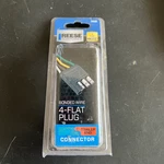 New In Package Reese Towpower Flat Plug 74124, Trailer End Connector, 12". Fixed Price $10.99.