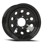 Vision JG70 Trailer Rim 15X6 5X127 Offset Black (quantity 1). Fixed Price $85.00.