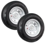 2-PACK Radial Trailer Tire Rim ST175/80R13 175/80R-13 Lrc Lug Galvanized Spoke. Fixed Price $281.99.